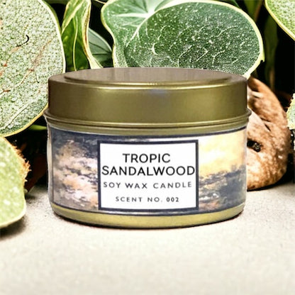 Tropic Sandalwood Soy Wax Candle
