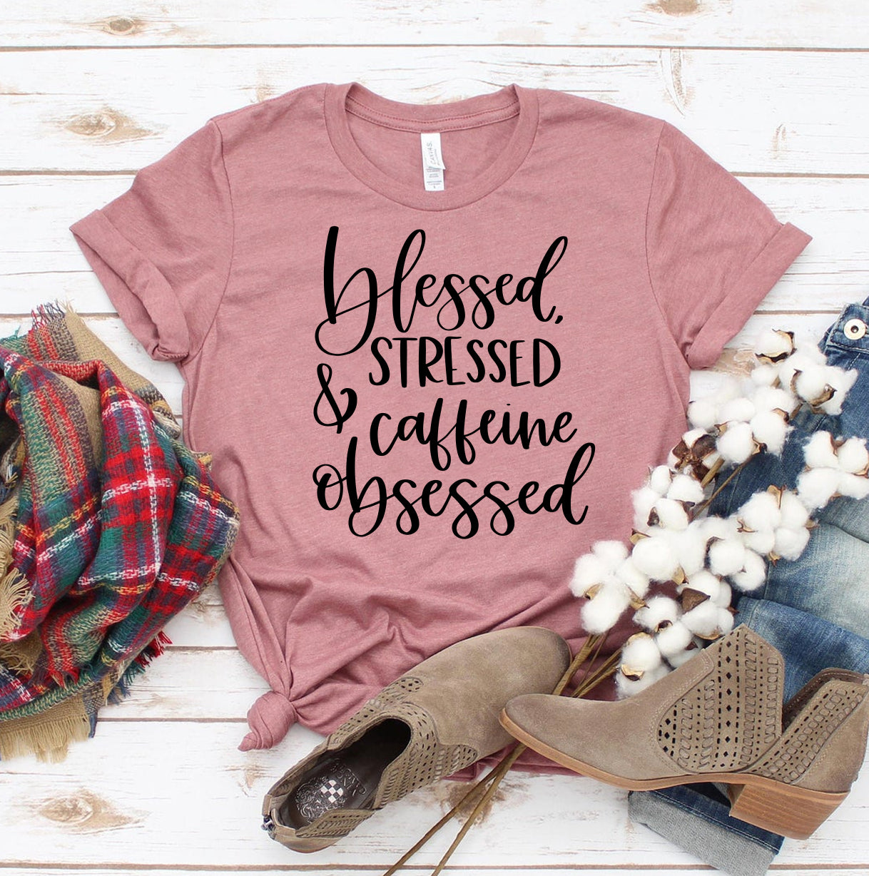Blessed Stressed T-shirt